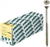 E-NORMpro Holzbauschrauben Teilgewinde verzinkt-gelb - Holzbauschrauben Teilgewinde gelb E-NORMpro
