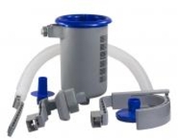 Einhaengeskimmer für Stahlwand und Fast Set Pool