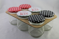 Einmachglas 6er Pack
