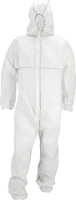 Einwegschutzanzug Comfort,  Gr. L,  weiß,  FORTIS