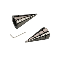 Endstück mit Rille für Innenlauf Ø16mm,  titan,  2 Stück