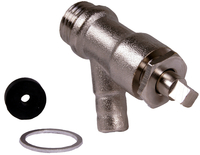 Entleerungsventil 1/4 für Kugelhahn