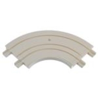 Erker-Innenbogen teilbar 3-läufig Gardinenschiene