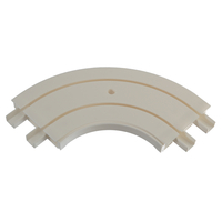 Erker-Innenbogen zweiläufig Gardinenschiene