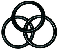 Ersatzdichtungen für Schnellwechseladapter,  3 Stück