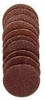 Ersatzschleifscheiben,  18 mm für Gummiteller
