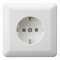 EverLuxe Steckdose komplett mit Kindersicherung