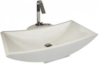 FACKELMANN Altea Aufsatz-Becken 70x16x44, 5 weiss