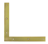 Flachwinkel verzinkt 160x160x23mm