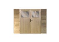 Front mit Doppelflügeltür