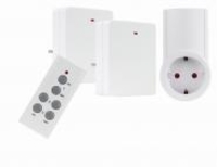 Funk Schalter Set extraflach 1 PLUS 1 PLUS 2