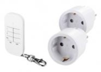 Funkschalter-Set 2x innen 2-Kanal-Fernbedienung