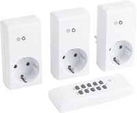 Funkset 3+1 weiß 1100W IP20