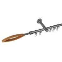 Gardinenstange Skagen 16 mm Stilgarnitur aus Edelstahl - Gardinenstange Skagen 16 mm Stilgarnitur aus Edelstahl