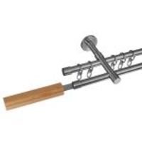 Gardinenstange Thisted 16 mm Stilgarnitur aus Edelstahl - Gardinenstange Thisted 16 mm Stilgarnitur aus Edelstahl