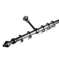 Gardinenstange Thüringen 28 mm Stilgarnitur - Gardinenstange Thüringen 28 mm Stilgarnitur