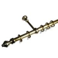 Gardinenstange Thüringen 28 mm Stilgarnitur - Gardinenstange Thüringen 28 mm Stilgarnitur