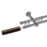 Gardinenstange Viborg 16 mm Stilgarnitur aus Edelstahl - Gardinenstange Viborg 16 mm Stilgarnitur aus Edelstahl