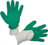 Gartenhandschuh Latex grün Gr 10