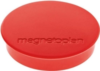 Magnet D=30mm VE=10 Haftkraft 700 g rot 1 Stück