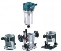 Makita Oberfräse + Trimmer 710 W RT0700CX2J