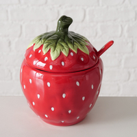 Marmeladendose Strawberry,  2-teilig