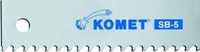 Maschinensägeblatt HSS SB5 400x30x1, 50 6Z/ 25, 4mm (1") Komet