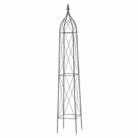 Obelisk eckig mit Lilienspitze - Obelisk eckig mit Lilienspitze