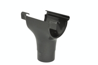 Stutzen,  anthrazit-metallic