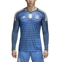 adidas DFB Deutschland Herren Torwarttrikot Home WM 2018 blau