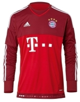 adidas FC Bayern München Away Torwarttrikot 2015/2016 rot