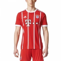 adidas FC Bayern München Heimtrikot Herren Home 2017/18 rot