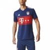 adidas FC Bayern München Herren Auswärtstrikot Away 2017/2018 blau rot
