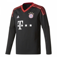 adidas FC Bayern München Torwarttrikot Kinder Home 2017/18 schwarz