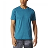 adidas Freelift Climacool Heather T-Shirt Herren Trainingsshirt blau