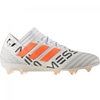 adidas Nemeziz Messi 17.1 FG Herren Fu?ballschuhe Nocken wei? orange