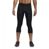 adidas Response 3/4 Running Tight Laufhose schwarz Herren
