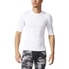 adidas Techfit Base Tee Herren Trainingsshirt weiß