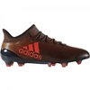 adidas X 17.1 FG Herren Fu?ballschuhe Nocken schwarz orange