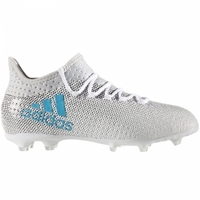adidas X 17.1 FG Kinder Fu?ballschuhe Nocken wei? blau