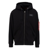 Alpha Industries Back Print Zip Hoodie