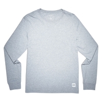 Converse Essentials Longsleeve Tee Herren Shirt grau