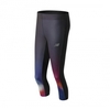 New Balance Impact Premium Printed Capri Damen Laufhose schwarz