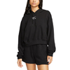 Nike Air Oversized Crop Fleece Hoodie