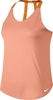 Nike Breathe Training Tank Elastika Damen Fitnessshirt Sunset Glow