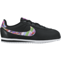 Nike Cortez Nylon Print PS Kinder Sneaker Freizeitschuhe schwarz