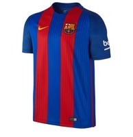 Nike FC Barcelona Stadium Home Trikot Kinder 2016/17 rot blau