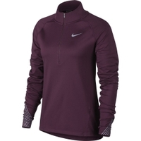 Nike Flash Core Running Top Damen Laufshirt bordeaux