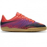 Nike HyperVenom Phelon II IC Kinder Fußball Hallenschuhe Indoor orange/lila
