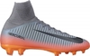 Nike Mercurial Superfly V CR7 FG Kinder Fu?ballschuhe Nocken grau orange